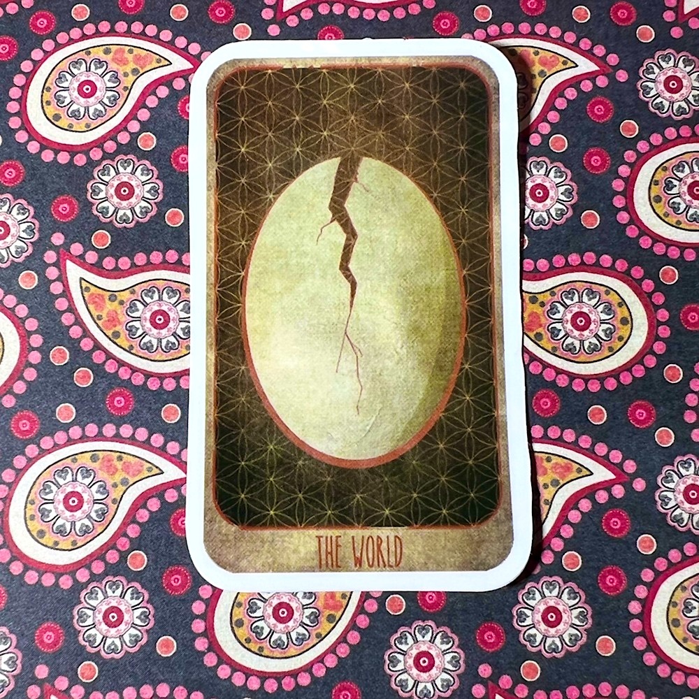 The WORLD Tarot Witchy Spiritual Light Worker Magick Occult Tarot Reader Fortune